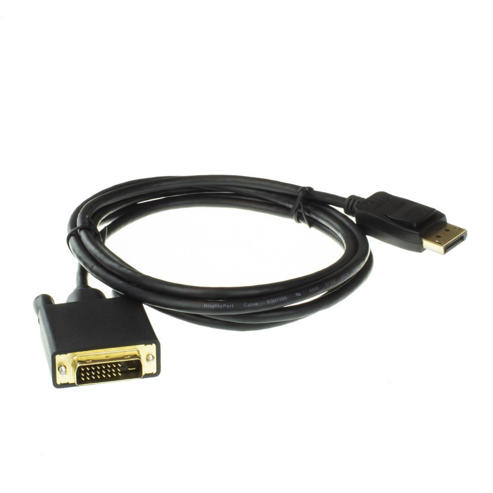 ACT AC7505 | DisplayPort naar DVI Kabel | 1,8 m | M/M - Matmuis - Matmuis