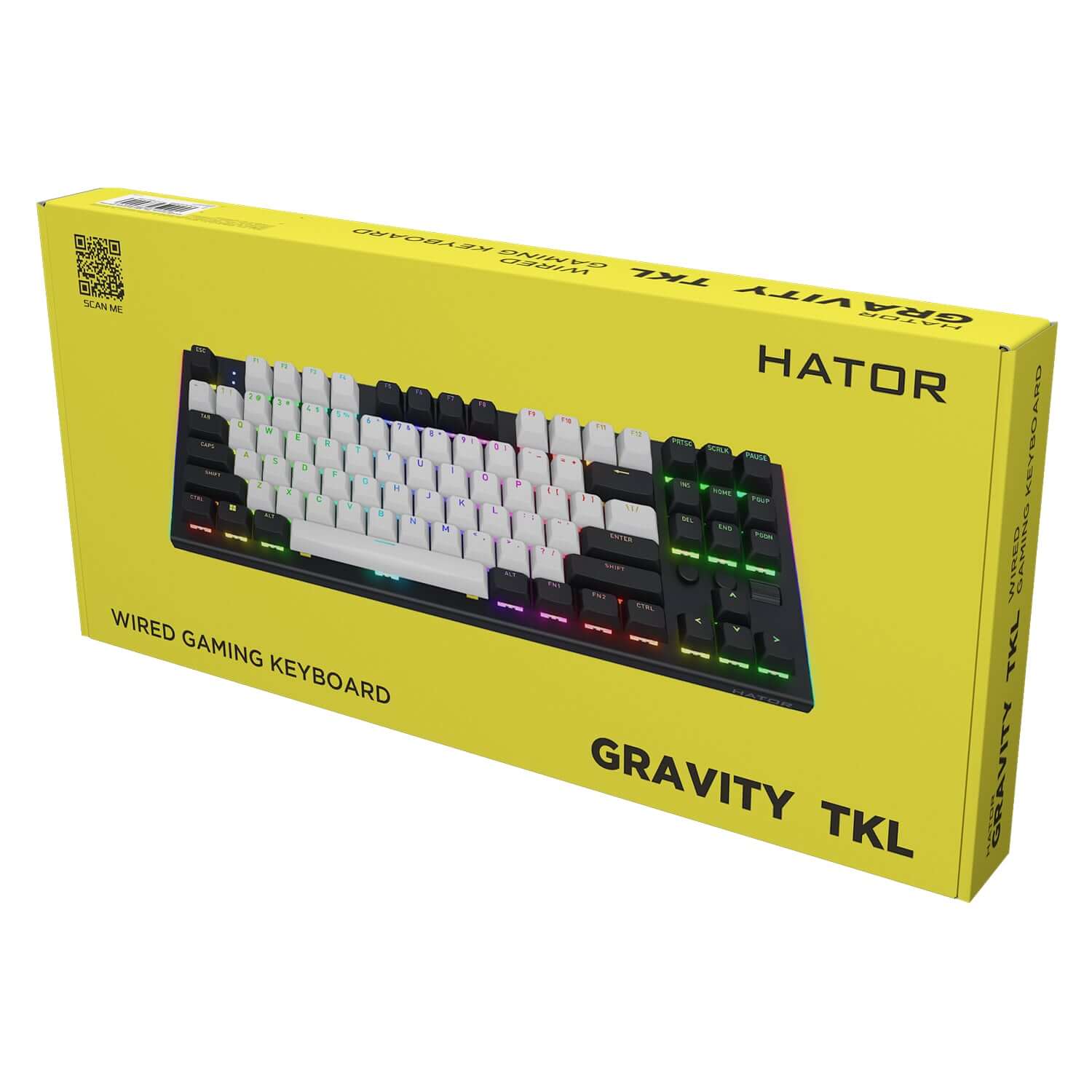 HATOR Gravity TKL Gaming Toetsenbord RGB QWERTY | Matmuis