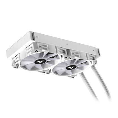 Sharkoon S80 RGB 240mm | White Edition | All-in-One CPU Waterkoeler - Matmuis - Matmuis