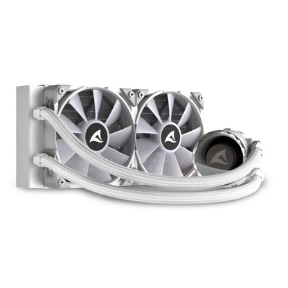 Sharkoon S80 RGB 240mm | White Edition | All-in-One CPU Waterkoeler - Matmuis - Matmuis
