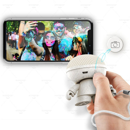 Xoopar | Mini Xboy Portable Bluetooth Speaker | LED Wit - Matmuis