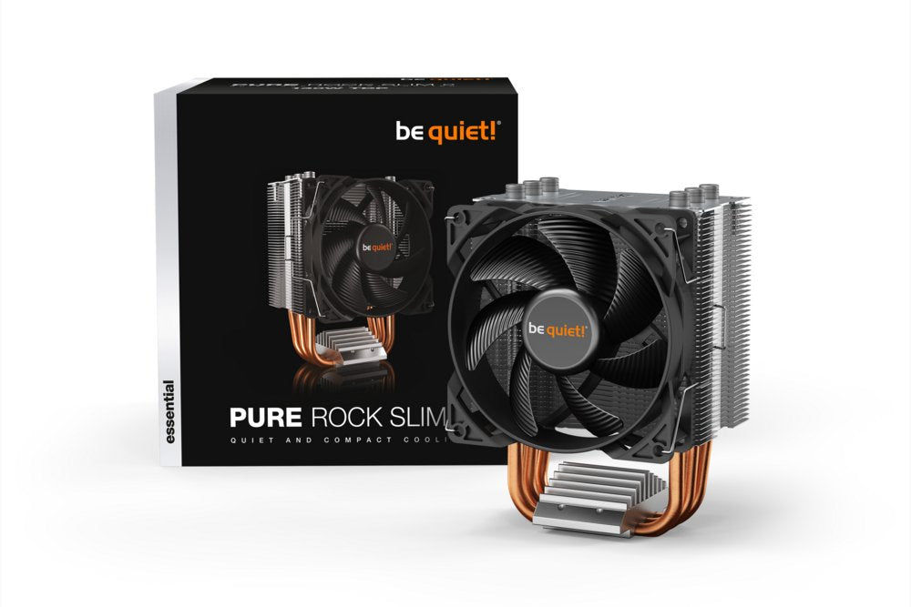 be quiet! Pure Rock Slim 2 | 130W TDP | 155mm Hoogte | 92mm Fan | CPU Luchtkoeler - Matmuis