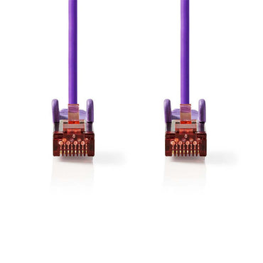 Nedis S/FTP Cat 6 Netwerkkabel | 2 m | Violet - Matmuis - Matmuis