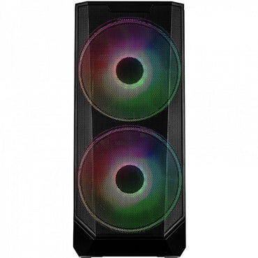Inter-Tech IT-3503 Airstream RGB | Tower Case | Zwart - Matmuis