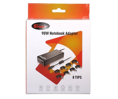 Inter-Tech Sinan UB-90HB | Universele Notebook Lader | 90 Watt - Matmuis - Matmuis