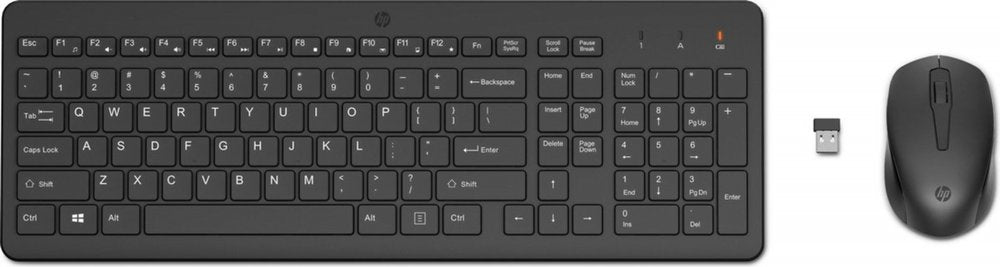 HP 330 | Draadloze Muis en Toetsenbordcombo | QWERTY - Matmuis - Matmuis