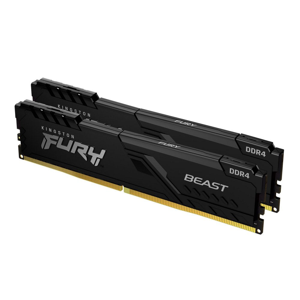 Kingston Fury Beast | 64GB 2x32GB DDR4 | 3600MHz | DIMM | CL18 | Geheugenmodule | RAM - Matmuis - Matmuis