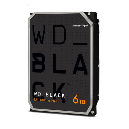 Western Digital Black Gaming HDD 3.5" | 6TB SATA III | 7200RPM - Matmuis
