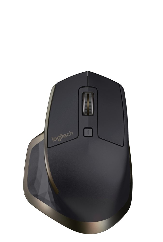 Logitech MX Master | Draadloze Muis | Rechtshandig | RF + Bluetooth | 1600 DPI | Zwart/Brons - Matmuis - Matmuis