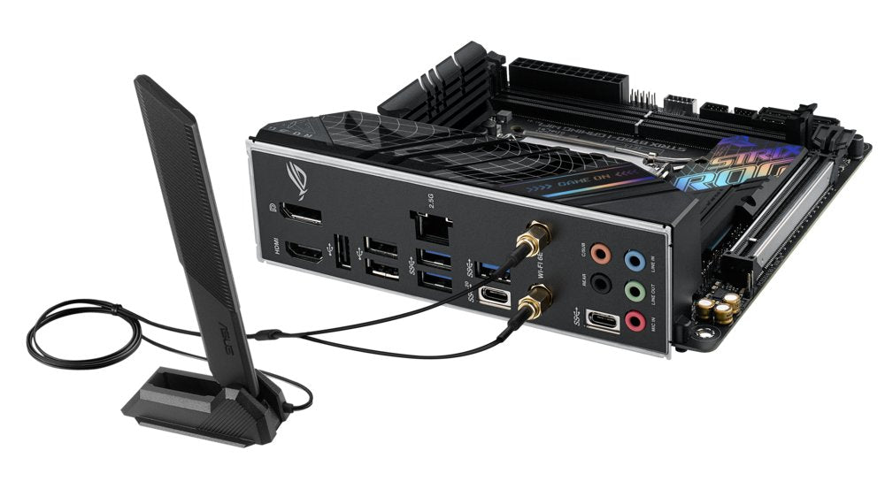 ASUS ROG STRIX B760-I GAMING WIFI | Socket LGA 1700 | Intel B760 | 2xDDR5 | Mini-ITX | Moederbord - Matmuis - Matmuis