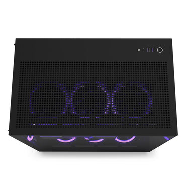 NZXT H9 Flow | Midi Tower Case | Zwart - Matmuis
