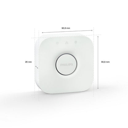 Philips Hue Bridge | Centrale Hub | Voor slimme verlichting | Wit - Matmuis - Matmuis