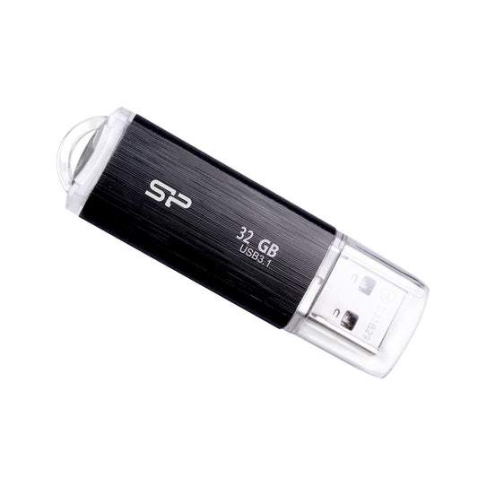 Silicon Power Blaze B02 | 32GB USB-A 3.2 Flash Drive | Zwart - Matmuis