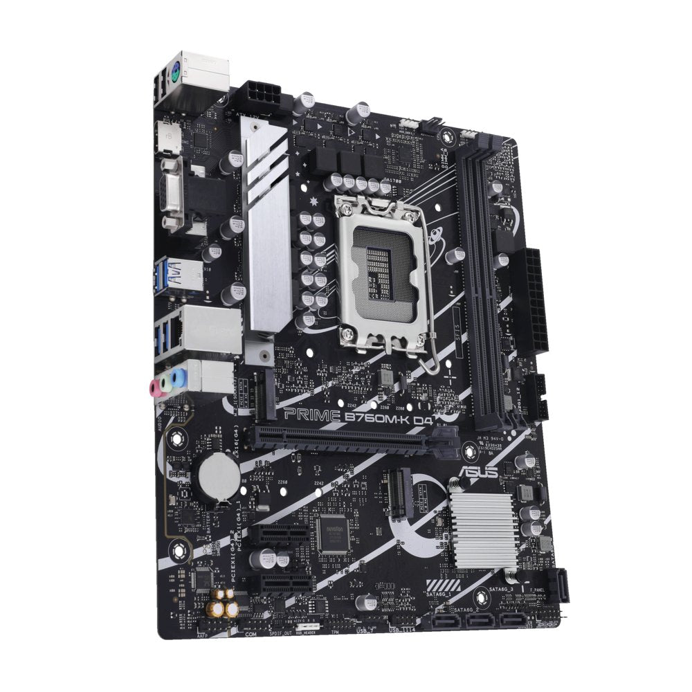 ASUS PRIME B760M-K D4 | Socket LGA 1700 | Intel B760 | 2xDDR4 | Micro-ATX | Moederbord - Matmuis - Matmuis