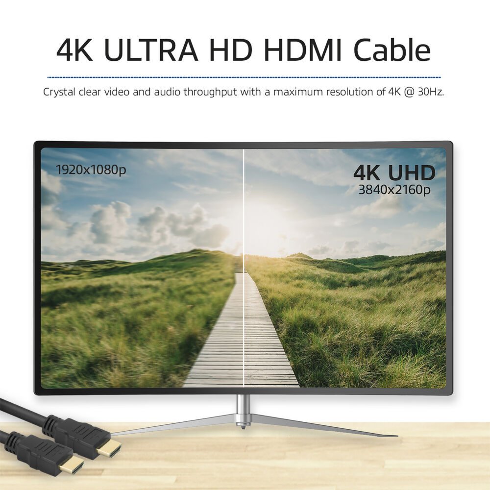 ACT AK3918 | 15 m High Speed HDMI Kabel v2.0 | HDMI Type A naar Type A | Zwart - Matmuis - Matmuis