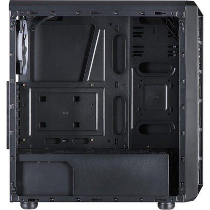 Inter-Tech C-3 Saphir RGB | Midi Tower | Zwart - Matmuis