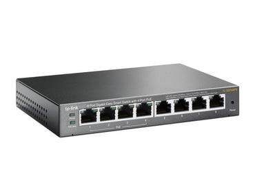 TP-Link TL-SG108PE | 8-Poorts Gigabit Easy Smart Switch | 4x PoE+ | Managed - Matmuis