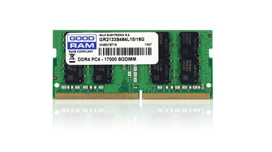 Goodram GR2666S464L19/16G | 16GB DDR4 | 2666 MHz | SODIMM - Matmuis - Matmuis