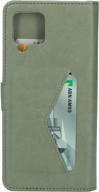 Mobiparts Classic Wallet Case | Samsung Galaxy A42 (2020) | Stone Green