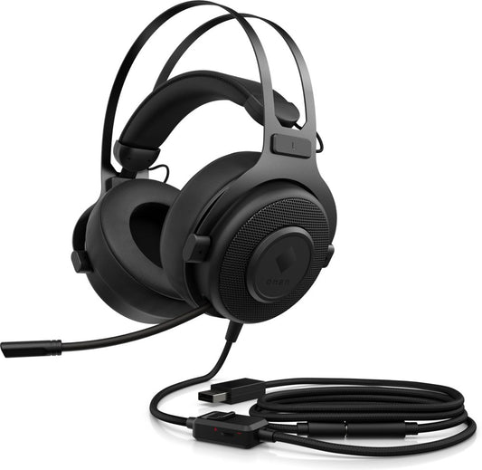 HP Omen Blast | Bedrade Over-ear Gaming Headset 3.5mm Connector | Zwart - Matmuis - Matmuis