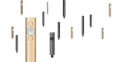 Logitech Spotlight | Draadloze Presenter | Bluetooth/RF | Grijs