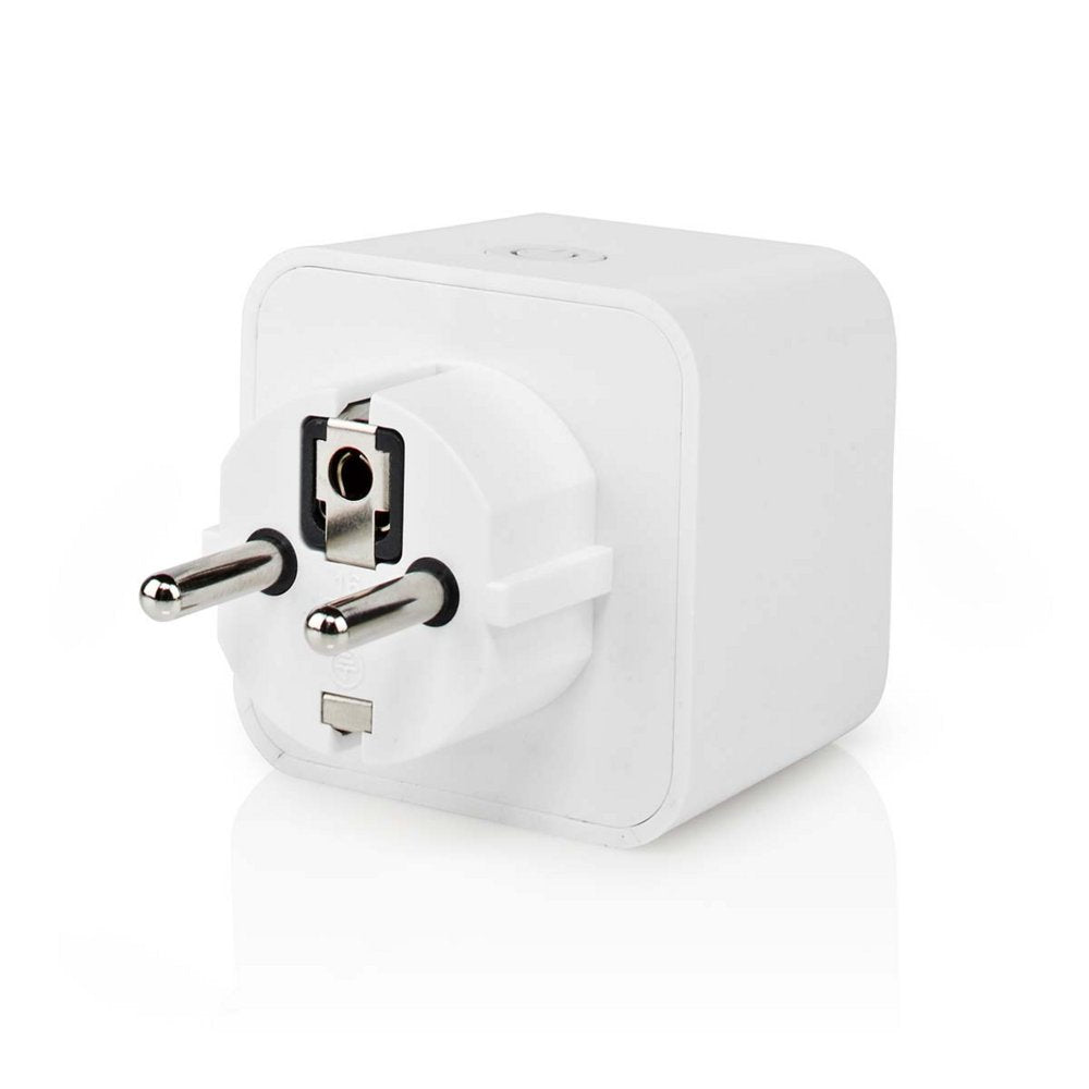 Nedis WIFIP121FWT | Wi-Fi Smart Plug | 3680 W | Energiemeter | Spraakbediening | Wit - Matmuis