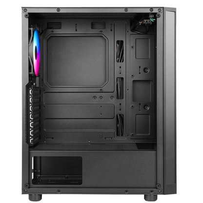 Azza Spectra RGB | Midi Tower Case | Zwart - Matmuis