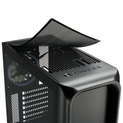 Sharkoon TK5M RGB | Midi Tower Case | Zwart - Matmuis
