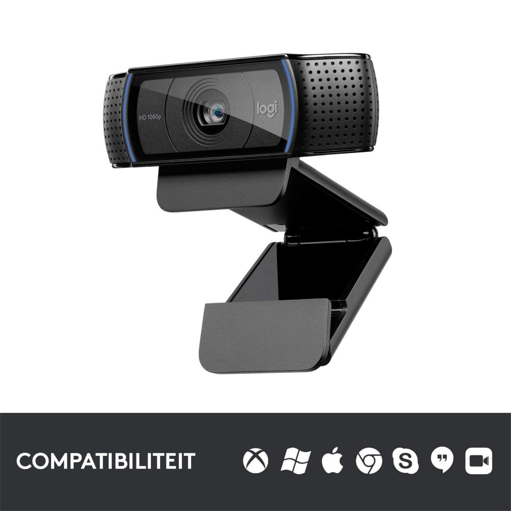 Logitech C920 HD | 1080p 30FPS USB Webcam | Met Microfoon - Matmuis - Matmuis