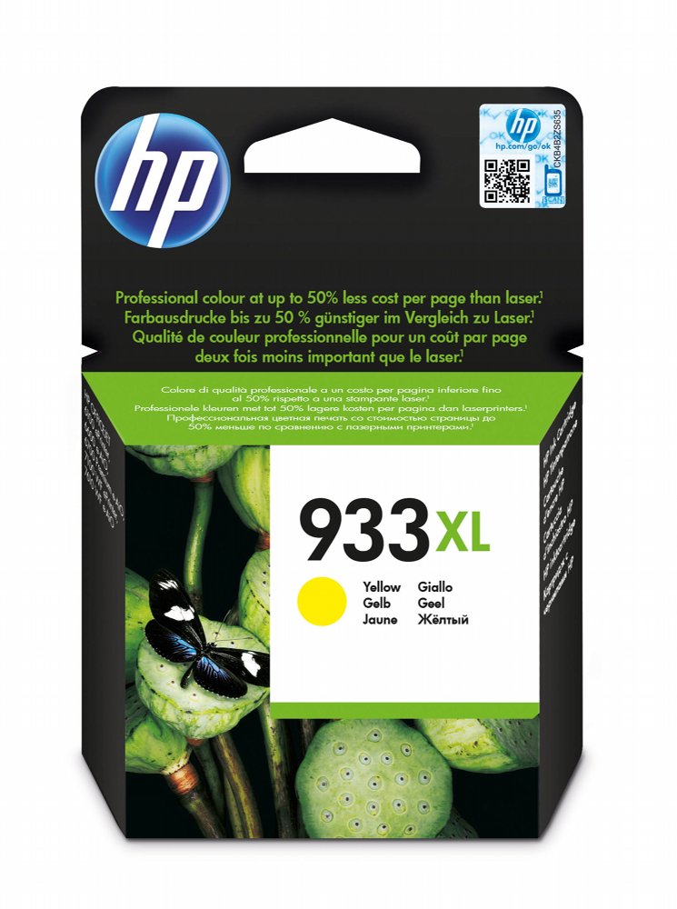 HP 933XL | Originele High-Capacity Gele Inktcartridge - Matmuis - Matmuis