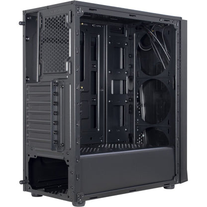 Inter-Tech T-11 Televen | Midi Tower | Zwart - Matmuis