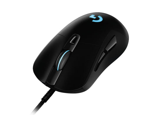 Logitech G403 HERO | Gaming Muis | Rechtshandig | USB-A (bekabeld) | 25.600 DPI | Zwart - Matmuis - Matmuis