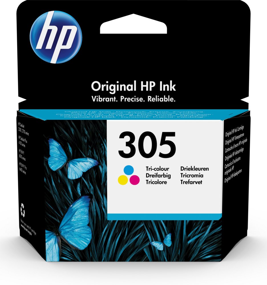 HP 305 | Originele Drie-Kleuren Inktcartridge - Matmuis - Matmuis