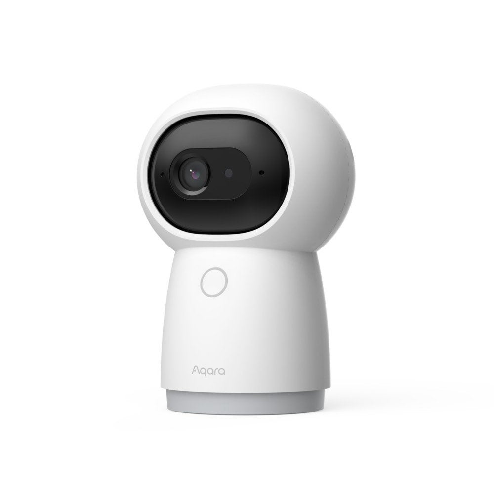 Aqara Camera Hub G3 | IP-beveiligingscamera | 2K-resolutie (2304 × 1296) | 360° Pan & Tilt | Gezichts- en gebarenherkenning | Ingebouwde Zigbee 3.0 Hub | IR-afstandsbediening | HomeKit Secure Video-ondersteuning | Wit - Matmuis - Matmuis