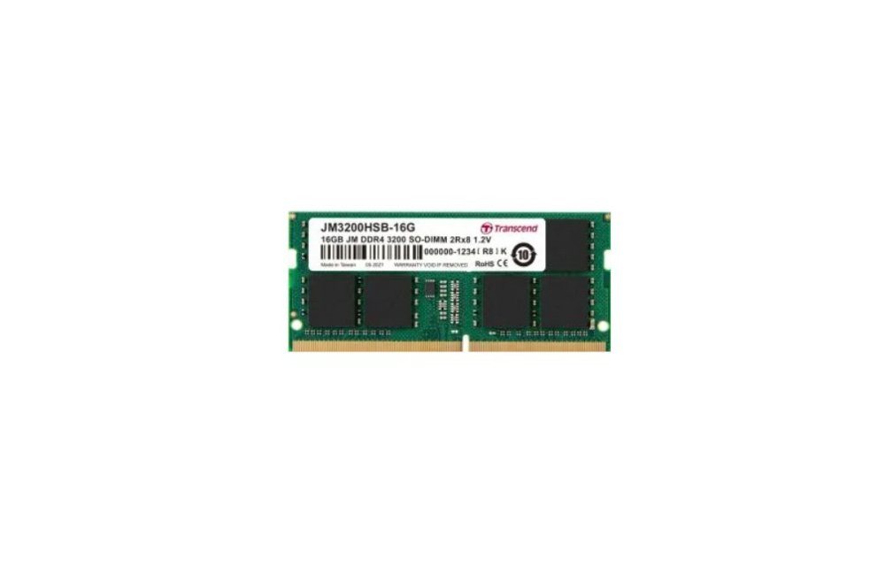 Transcend JetMemory | 1x16GB DDR5 | 4800MHz | SODIMM | CL40 | Geheugenmodule | RAM - Matmuis - Matmuis
