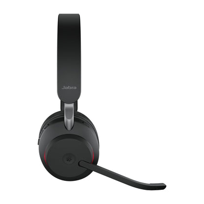 Jabra Evolve2 65MS | Draadloze On-Ear Headset | Zwart - Matmuis - Matmuis