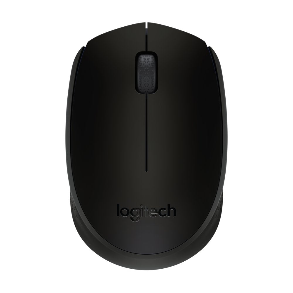 Logitech B170 | Draadloze Muis | Links- en Rechtshandig | RF | 1000 DPI | Zwart - Matmuis - Matmuis