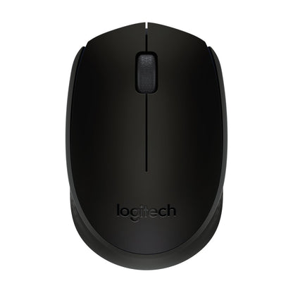 Logitech B170 | Draadloze Muis | Links- en Rechtshandig | RF | 1000 DPI | Zwart - Matmuis - Matmuis