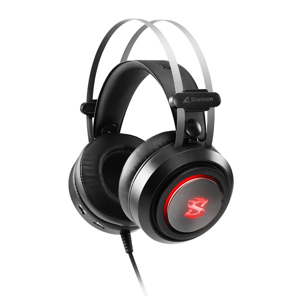 Sharkoon Skiller SGH30 | Bedrade Over-Ear Gaming Headset USB-A | Zwart - Matmuis - Matmuis