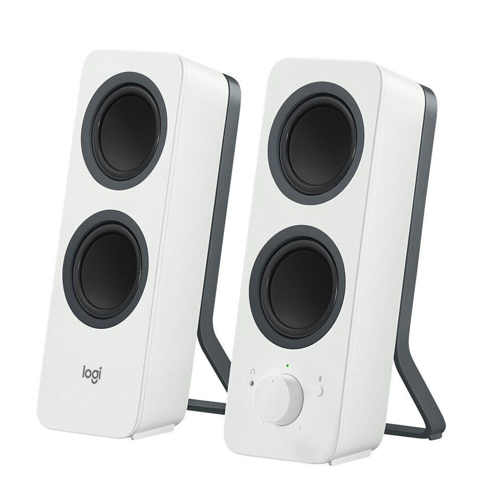 Logitech Z207 | 2.0 Luidsprekerset | Bluetooth en 3,5mm | Zwart/Wit - Matmuis - Matmuis
