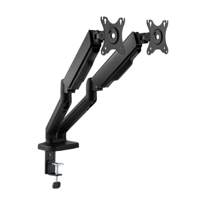 SBOX Flex LCD-S024-2 | Verstelbare Monitor-bureaubeugel | Tot 32" | Max 9kg | VESA 100x100 | 2 Monitoren - Matmuis - Matmuis