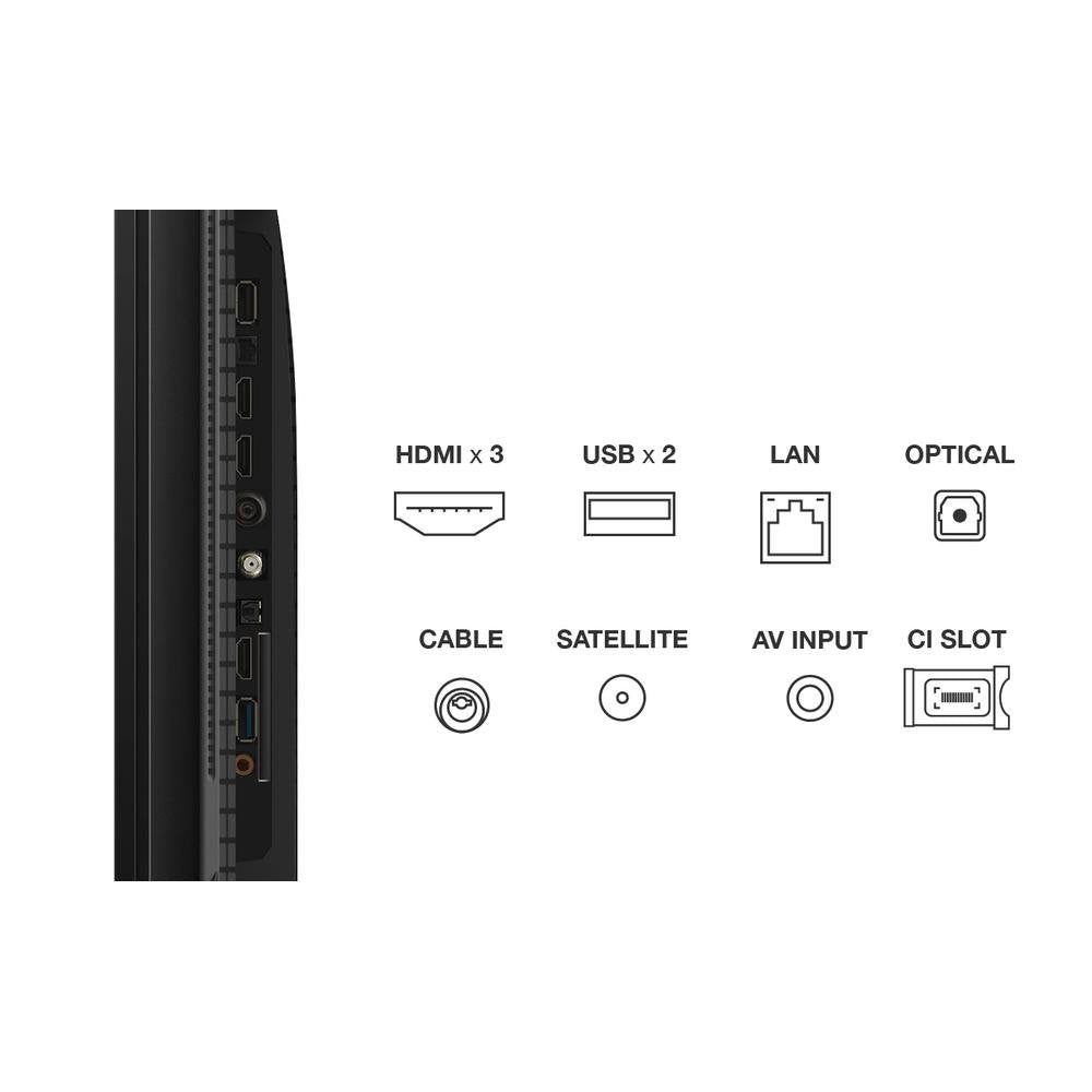 TCL 43C655 | 43'' Ultra HD 4K | QLED Smart TV | Google TV | Dolby Vision | 60Hz - Matmuis - Matmuis