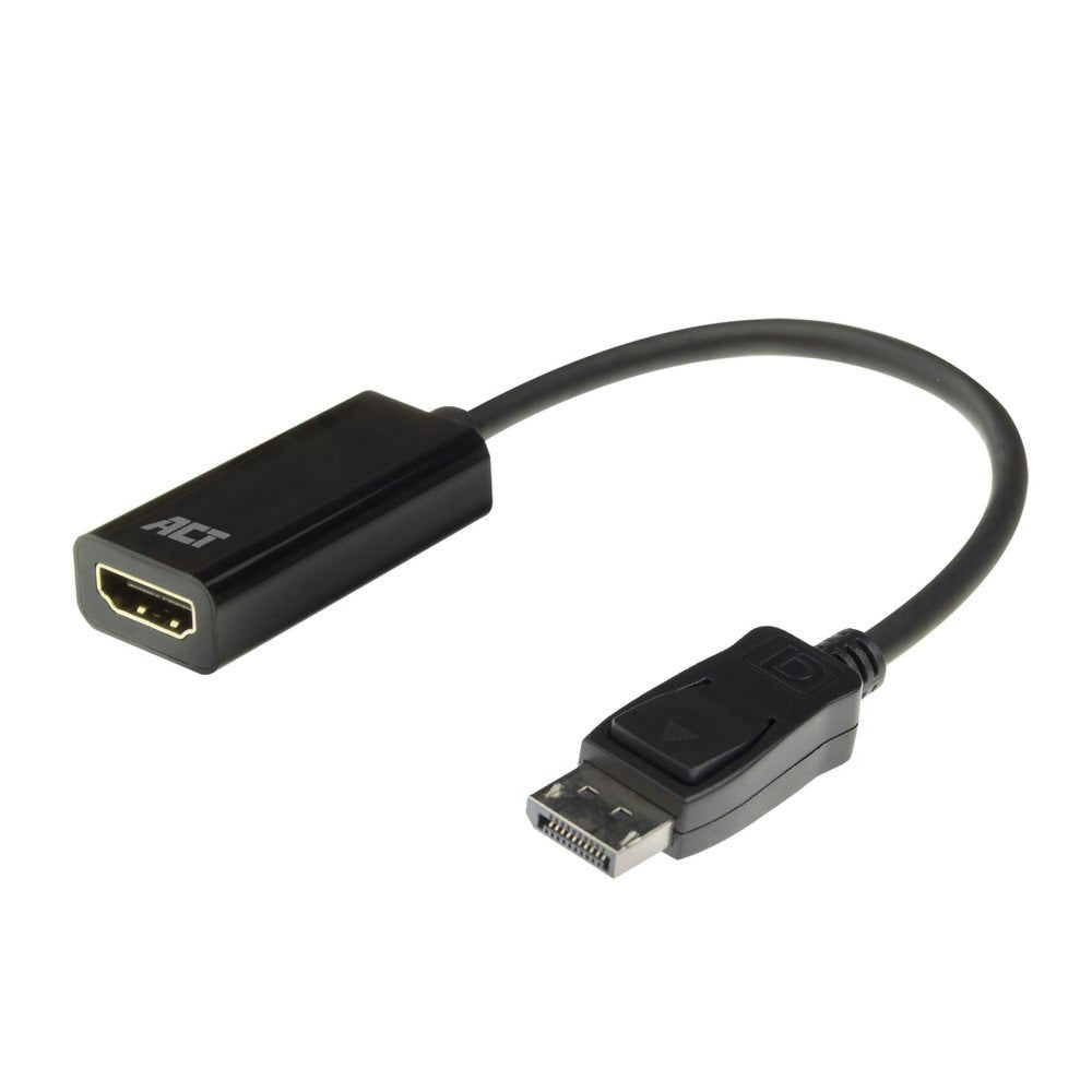ACT AC7555 DisplayPort naar HDMI Adapter | Female | 4K | Zip Bag - Matmuis - Matmuis