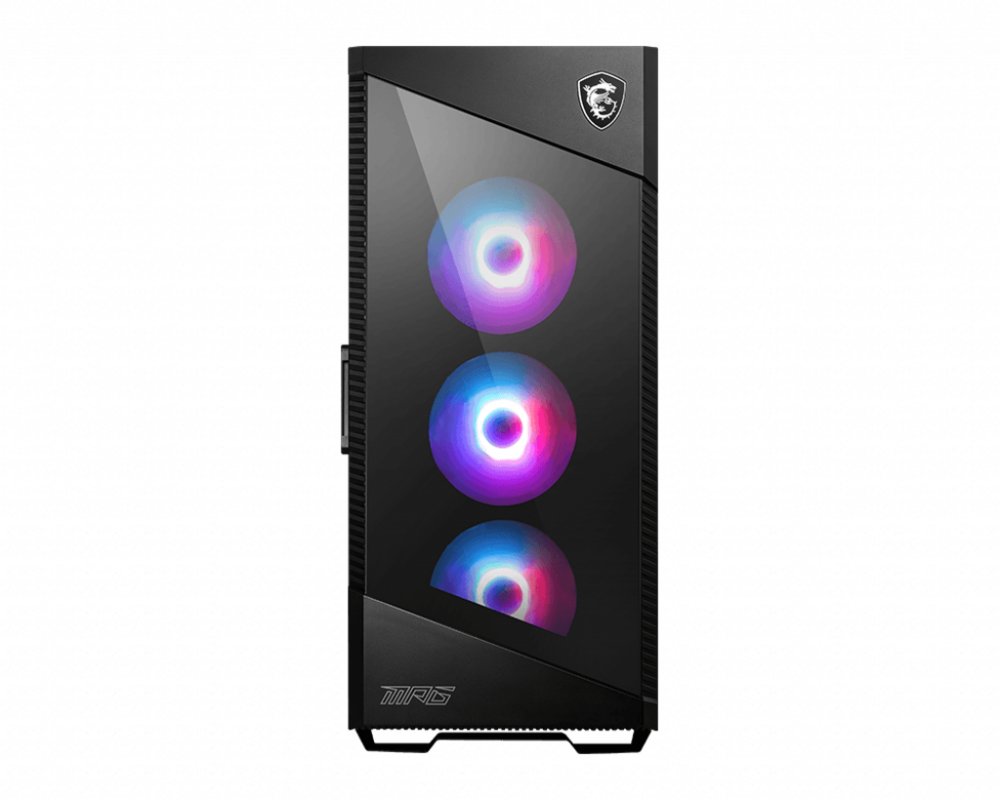 MSI MPG Velox 100R RGB | Midi Tower Case | Zwart - Matmuis