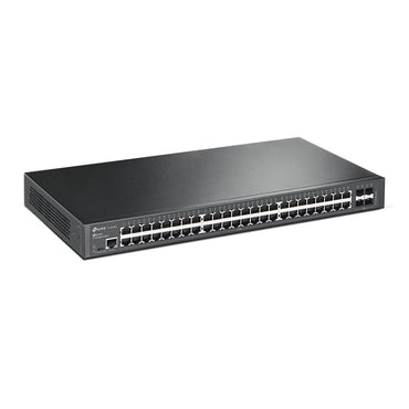 TP-Link TL-SG3452 | JetStream Managed L2 Switch | 52 Poorten | Gigabit Ethernet (10/100/1000 Mbps) | 48x RJ45 + 4x SFP | Omada SDN | QoS/ACL - Matmuis