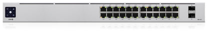 Ubiquiti UniFi 24-Port PoE | Managed L2/L3 Switch | 24 Poorten | Gigabit Ethernet (10/100/1000 Mbps) | PoE | 1U Rackmount | Zilver - Matmuis