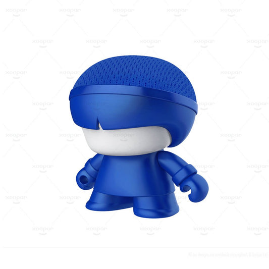Xoopar | Mini Xboy Portable Bluetooth Speaker | LED Blauw - Matmuis