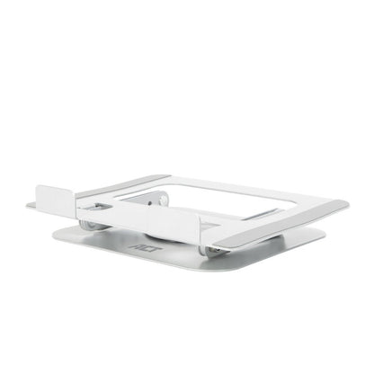 ACT AC8136 | 360° Draaibare Laptopstandaard tot 15,6" | Traploos Hoogte en Hoek Verstelbaar | Metaal - Matmuis