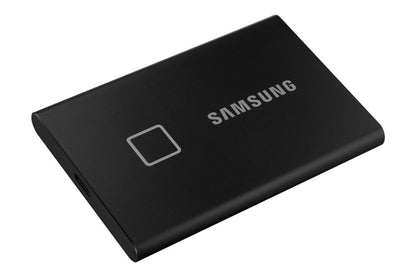 Samsung T7 Touch | Externe SSD | 1TB | USB 3.2 Gen2 | 1050 MB/s | Wachtwoordbeveiliging | Zwart | Compact en Veilig