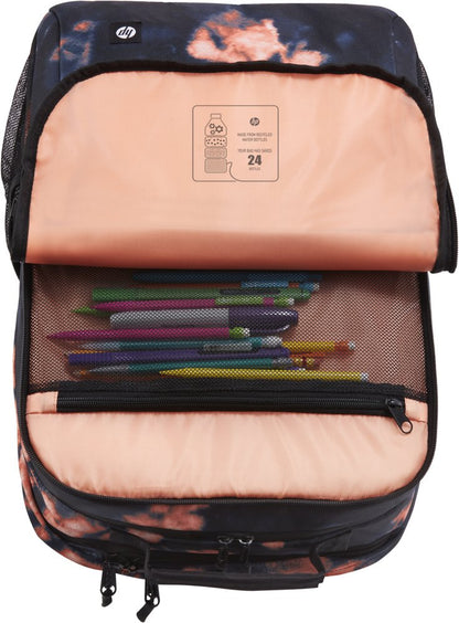 HP Campus XL Rugzak – Tie-Dye | 16 inch Laptopvak | 20L Inhoud - Matmuis - Matmuis